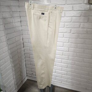 Dockers' Individual Fit Waistband Men's Size 36/32 Flat Front Straight Leg Pants